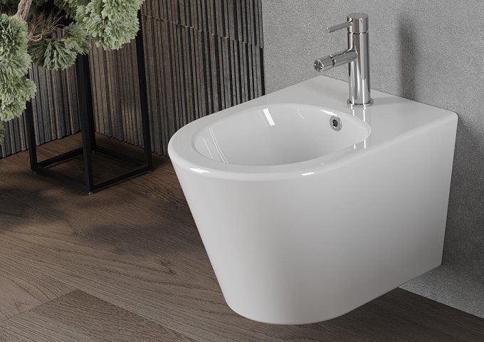 bidet in the bathroom