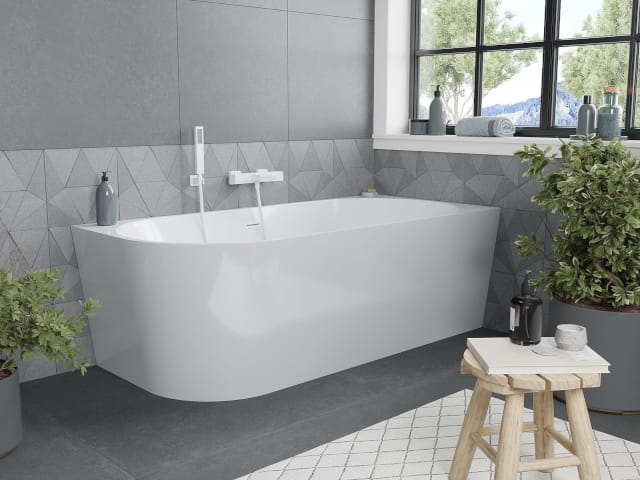Freestanding Right Corner Baths