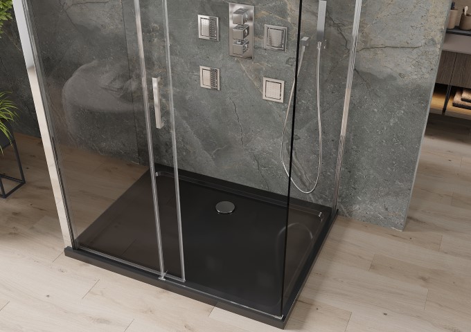 chrome shower hoses