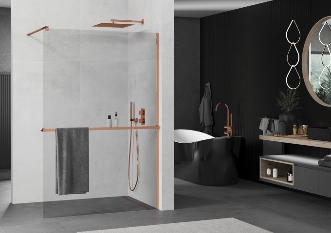 Modern Rose Gold Showerheads