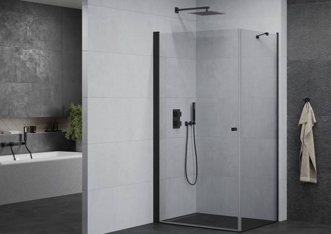 black showerheads