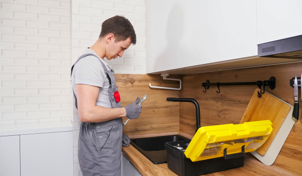 Installing a granite sink