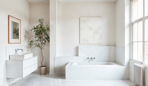 Fashionable Bathroom in Scandinavian Style - Designers' Best Tricks