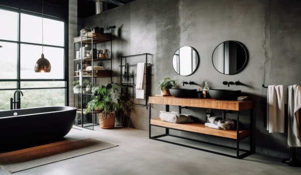 Modern Loft Style Bathroom — How to Arrange It?