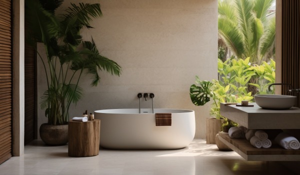 Japanese-style bathroom — ideas for a calm and minimalist interior