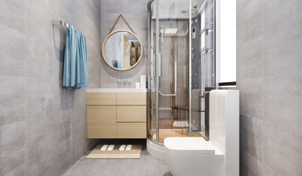 How to maintain a semi-circular shower tray?