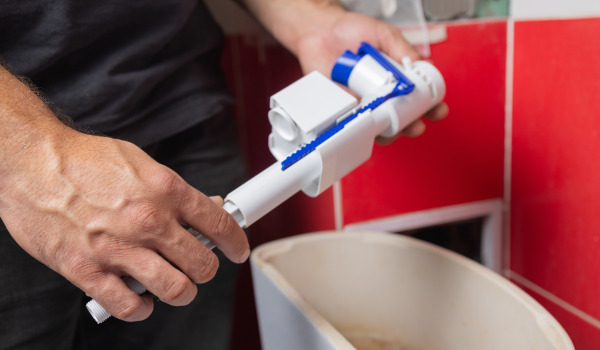 How to descale a toilet cistern?