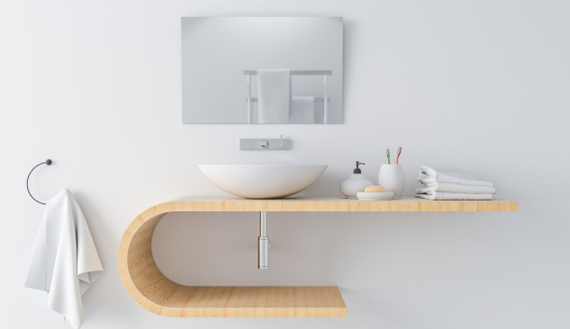 Where to hang the towel by the sink?