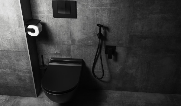 Where to install a concealed set for a bidet?