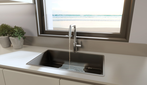 Pull-out spout - advantage over a traditional tap