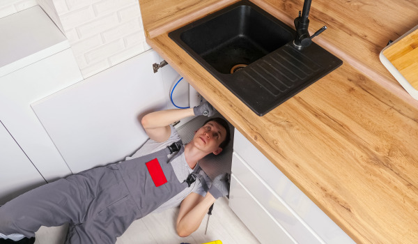 How to install a single-bowl sink siphon?