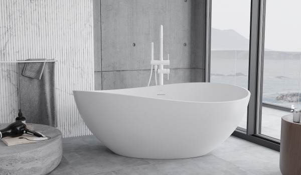 Bathroom in a minimalistic style