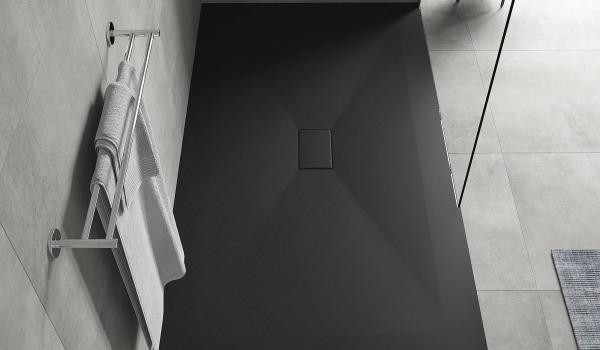 Stone-Texture Shower Tray