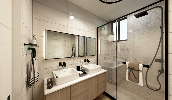 What kind of mirror for a small bathroom?