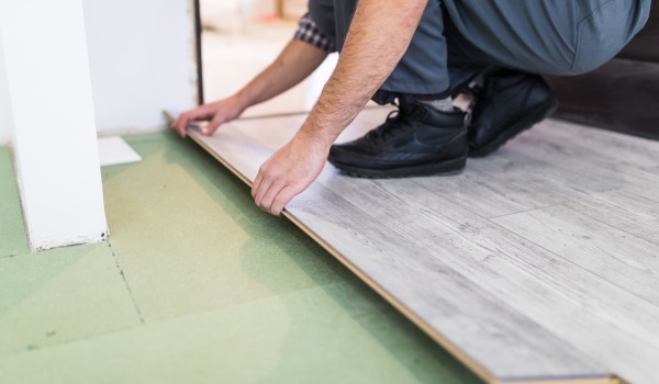What underlay for vinyl panels?