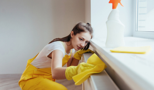 How to clean a radiator inside and out?