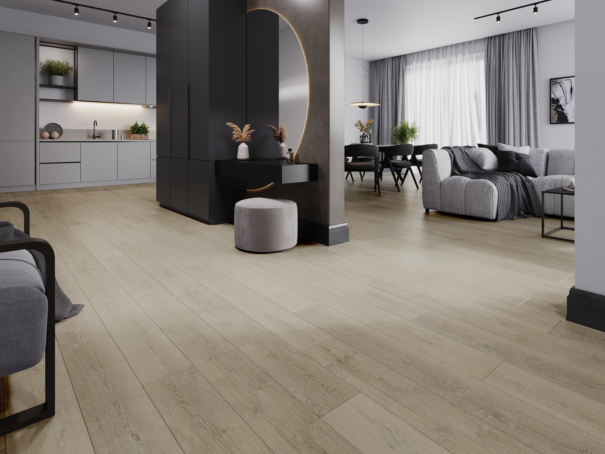Waterproof Vinyl Panels Imitating Wood