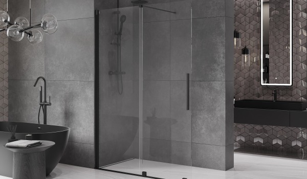 Sliding shower wall - the perfect solution for small bathrooms