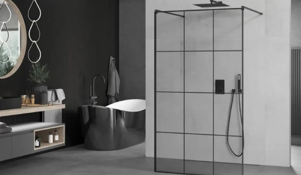 Black bathroom – inspirations for an elegant and original arrangement